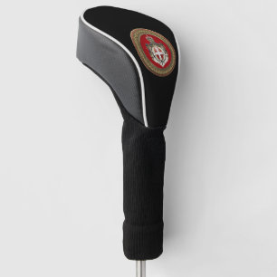 [400] Auftrag von Malta - SMOM Wappen Golf Headcover