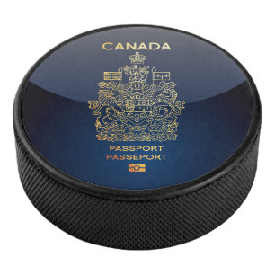 [400] Kanadischer Passport Eishockey Puck