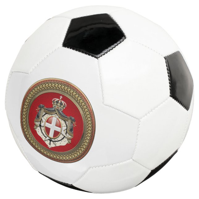 [400] Maltas - SMOM-Wappen Fußball (Dreiviertel)