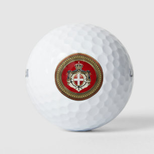[400] Maltas - SMOM-Wappen Golfball