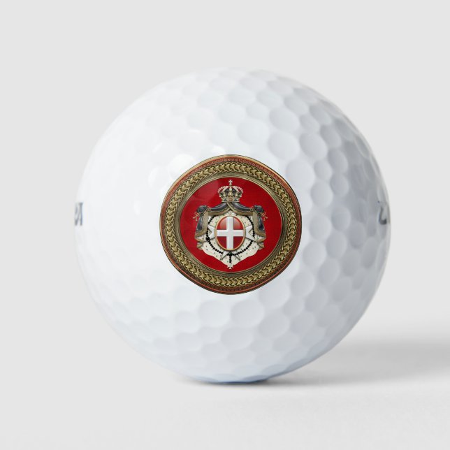 [400] Maltas - SMOM-Wappen Golfball (Vorderseite)