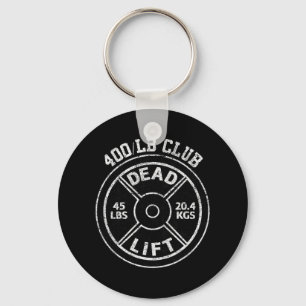 400 Pfund Dead Lift Club Krafttraining Kraftsport Schlüsselanhänger