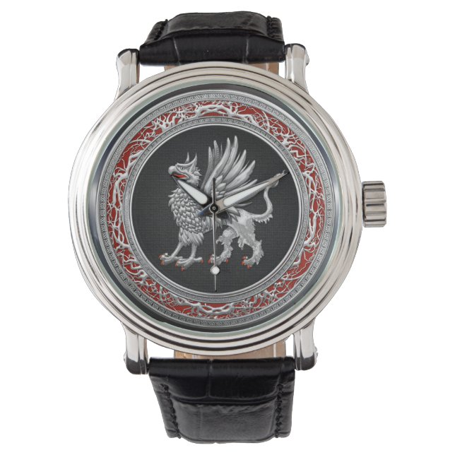 [400] Sacred Silver Griffin Armbanduhr (Vorderseite)