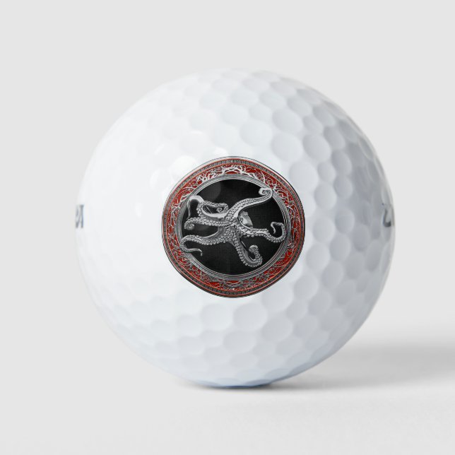 [400] Sacred Silver Octopus in Defensive Posture Golfball (Vorderseite)