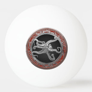 [400] Sacred Silver Octopus in Defensive Posture Tischtennisball