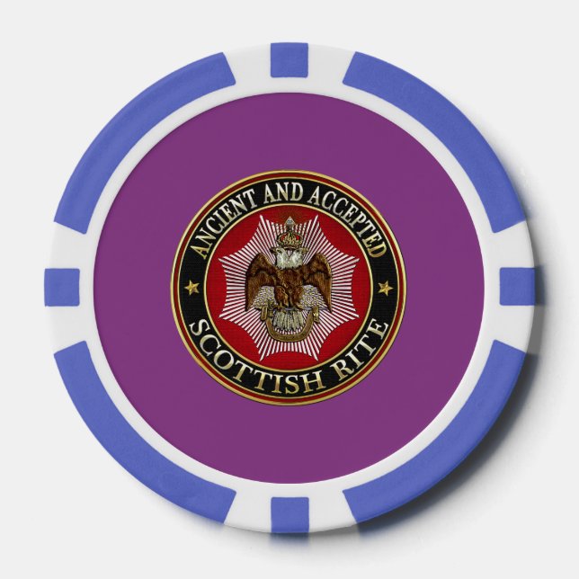 [400] Schottischer Rite Pokerchips (Vorderseite)