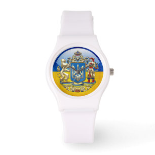 [400] Ukraine: Vorgeschlagene größere Wappen Armbanduhr