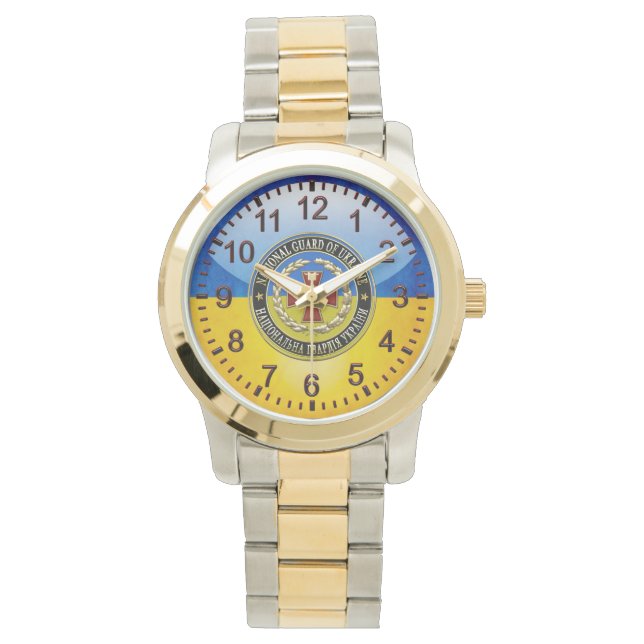 [400] Ukrainische Nationalgarde [Sonderausgabe] Armbanduhr (Vorderseite)