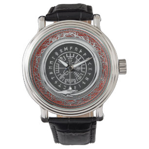 [400] Vegvisir - Viking Silver Magic Runic Compass Armbanduhr