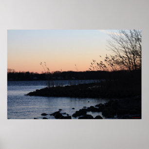 4015 Bay Sunset Poster