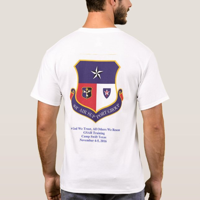 401. 'alle andere wir Rescue4 " T-Shirt (Rückseite)