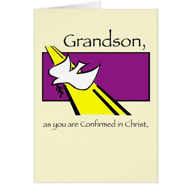 4049 Petit-fils, Confirmé en Christ (Devant)