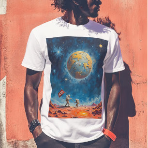404 Astronaut Galaxy T-Shirt