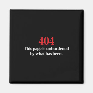 404 Diese Seite ist unbelastet von dem, was Trump  Magnet