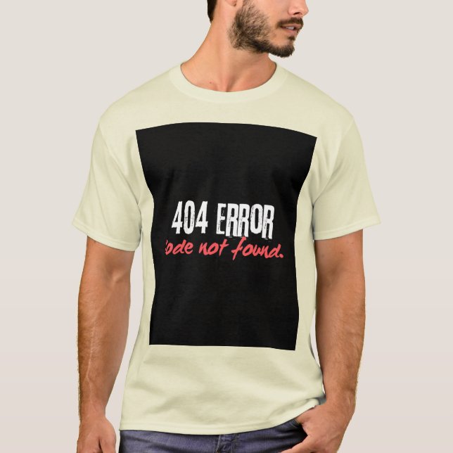404 Error Men T - Shirt (Vorderseite)