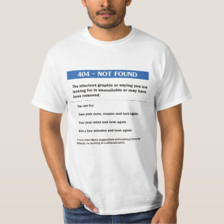 404-Fehler T-Shirt