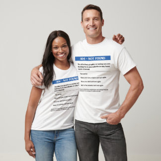 404-Fehler T-Shirt