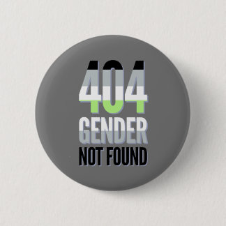 404 Geschlecht nicht gefundener Agender Button