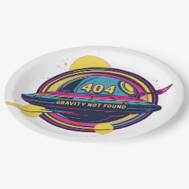 404 Gravity not found - Retro Space Pop Art Pappteller