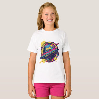 404 Gravity not found - Retro Space Pop Art T-Shirt