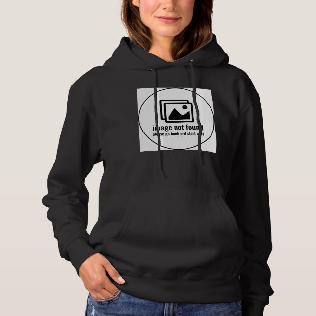 404 HOODIE (Vorderseite)
