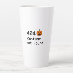 404 Kostüm nicht gefunden Milchtasse
