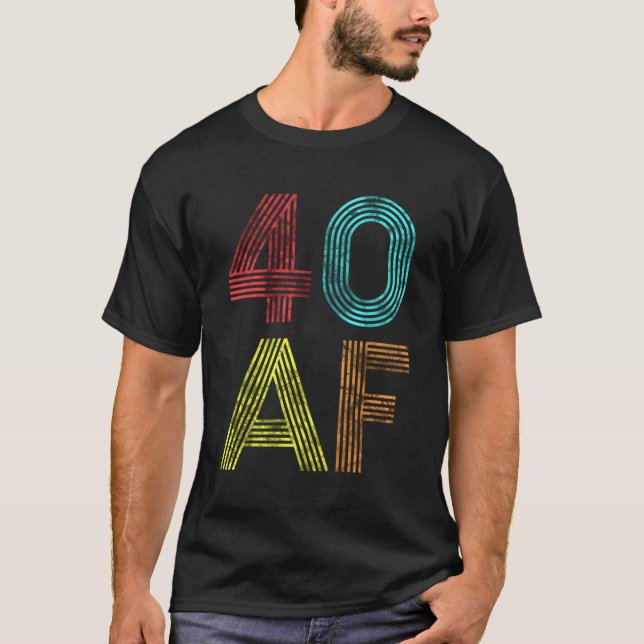 40.04.1979 40 T-Shirt (Vorderseite)