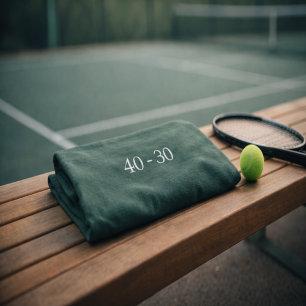 40–30 Tennistuch – Spieler Edition Handtuch