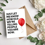 40. 50. 60. Funny Birthday Card Feiertagskarte<br><div class="desc">Diese Geburtstagskarte eignet sich hervorragend,  um einen besonderen Geburtstag zu feiern. Ob 30.,  40.,  50.,  60. oder 70. Geburtstag - diese Karte ist der perfekte Weg Ihre Liebe und Wertschätzung zu zeigen.</div>