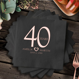 40 ans 40e anniversaire du mariage date du nom coe