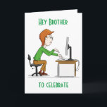 "40. BIRTHTAG FÜR MEINE BROTHER"-Karte Karte<br><div class="desc">HOFFEN SIE,  DASS SIE DIESE COOLE KARTE MÖCHTEN. ÄNDERN SIE ES,  UM IHRE BEDÜRFNISSE INNERHALB UND AUSSERHALB ZU ANZUG! DANKE FÜR DEN STOPPING VON 1 VON MEINEN 8 STORES!!!</div>