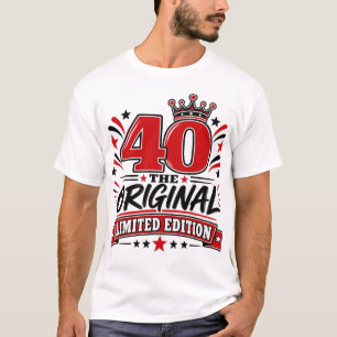 40 Die Original Limitierte Edition T-Shirt