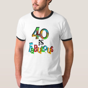 40 est Fabuleux T-shirts et cadeaux d'anniversaire