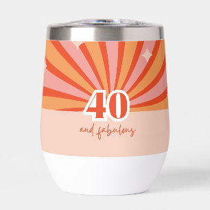 "40 et fabuleux", cadeau d'anniversaire rétro