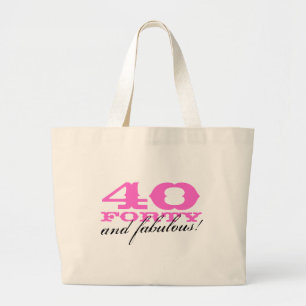 40 et fabuleux sac fourre-tout pour le quarantièm