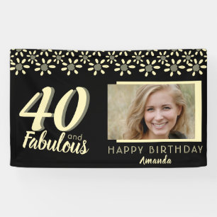 40 & Fantastische Gelbe Daisy-Blumen-Wasserfarbfot Banner