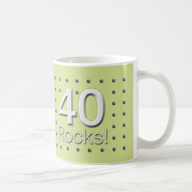 40 Felsen! Kaffeetasse (Rechts)