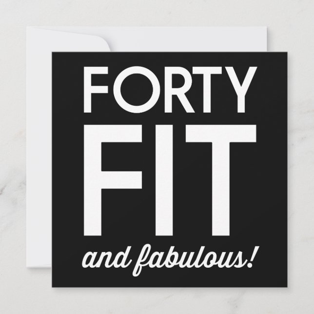 40 Fit und fabelhaft! (Vorderseite)