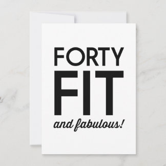 40 Fit und fabelhaft!