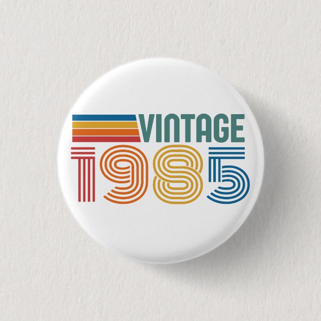 40. Geburtstag Button (Vorderseite)