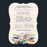 40. Geburtstag Elegantes Bouquet Einladung<br><div class="desc">40. Geburtstag Elegante Bouquet Einladungen. Diese helle,  farbenfrohe Einladung ist perfekt für jeden modernen Geburtstag.</div>