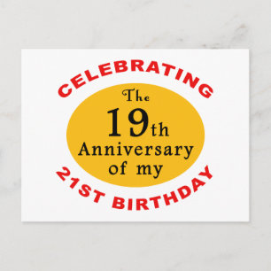 40. Geburtstag Gag-Geschenke Postkarte