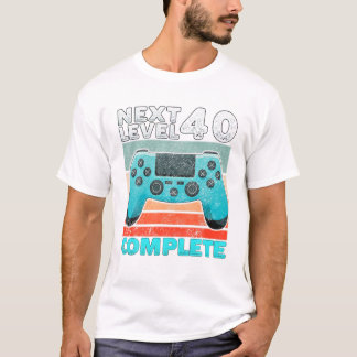 40. Geburtstag Gamer T-Shirt