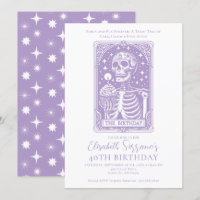 40. Geburtstag Gotisches Tarot Lavender