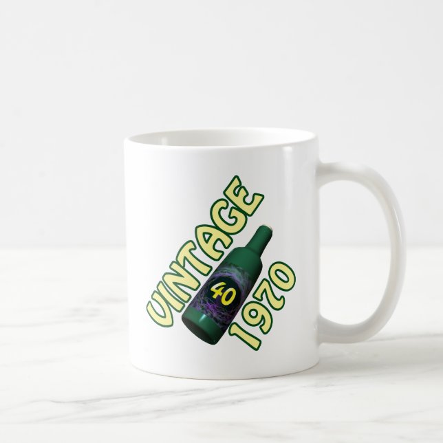40. Geburtstag Kaffeetasse (Rechts)