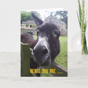 40. Geburtstag Karte