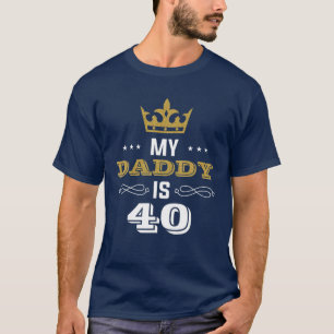 40. Geburtstag meines Vaters ist die Geburt des 40 T-Shirt