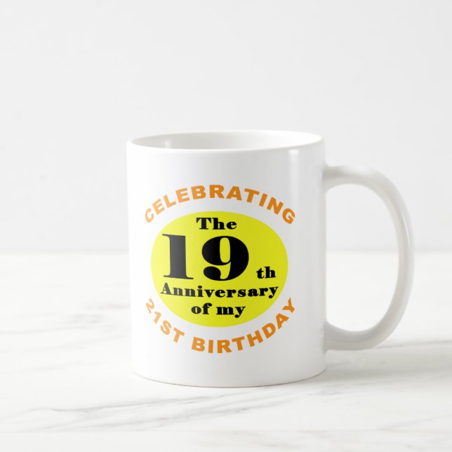 40. Geburtstag Spaß Kaffeetasse (Rechts)