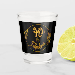 40. Geburtstag Träumerei! Schnapsglas
