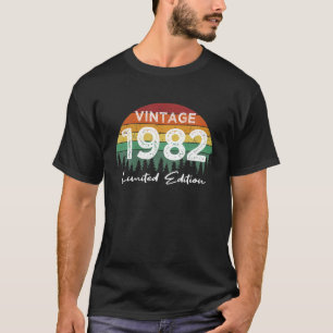 40. Geburtstag Vintag 1982 Limited Edition 40. An T-Shirt